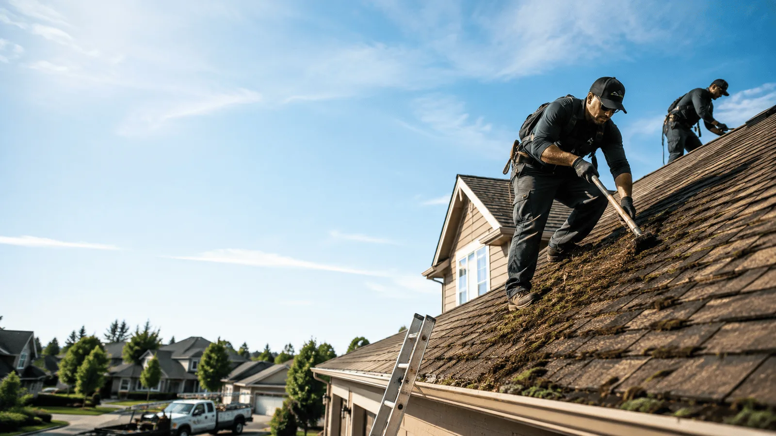 Roof Moss Removal in Monument, OR near me